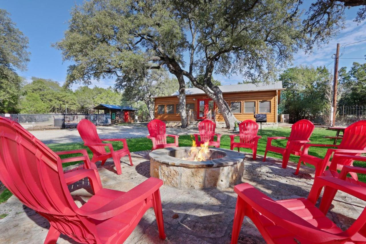 Wimberley Log Cabins Resort And Suites- The Oak Lodge Dış mekan fotoğraf